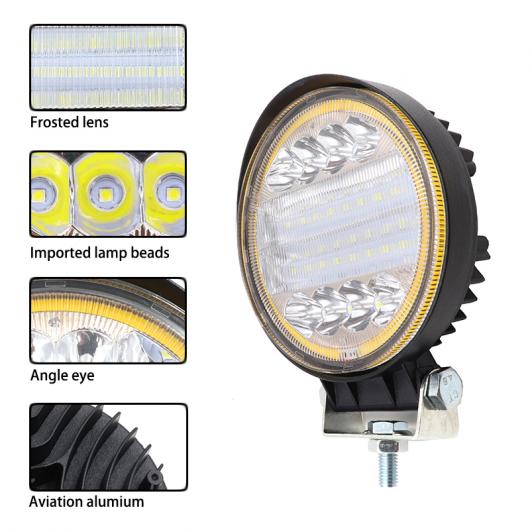 2ピース 4インチ オフロード LED ワーク ライト バー 72W 24 LED スポット コンボ ビーム スポットライト 適用: ジープ/JEEP ATV UAZ SUV 4WD AL-MM-2290 AL_3
