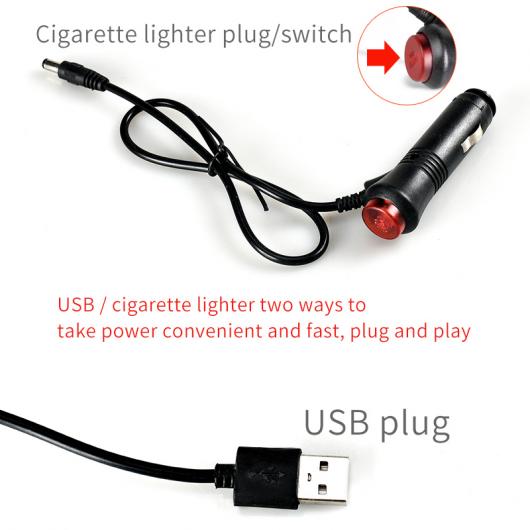 LED フット ライト ランプ USB ワイヤレス リモート ミュージック コントロール マルチ 72 シガーソケット APP・72 USB APP AL-MM-2295 AL_6
