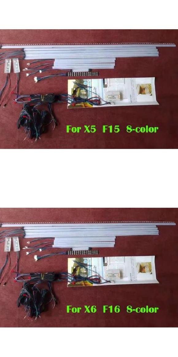 適用: BMW 5シリーズ G30 G38 X1 X3 X4 X5 X6 G01 E70 E71 F15 8/11/64色 ライト 装飾 装飾 ランプ LED X5 F15・X6 F16 AL-MM-3848 AL