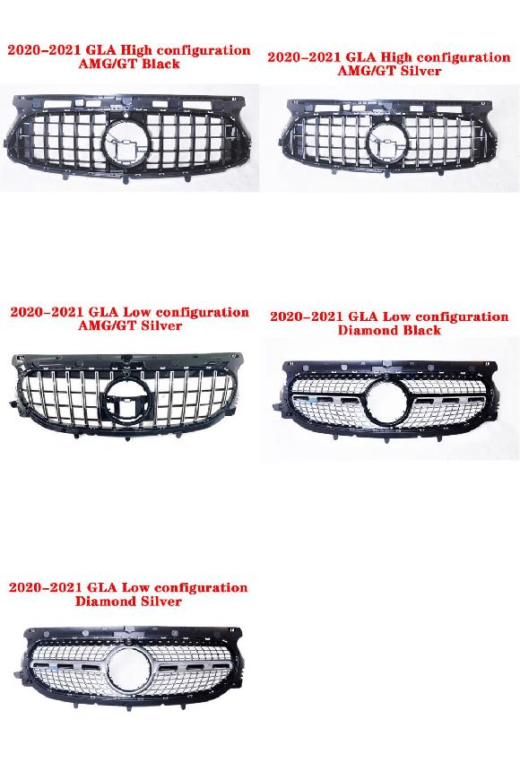 �K�p: �����Z�f�X�E�x���c GLA W247 GLA220 GLA250 2020-2021 �t�����g �o���p�[ �~�h�� �O���� �X�^�C�� 1�`�X�^�C�� 6 AL-MM-3849 AL