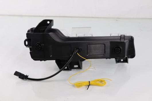 LED ライト デイタイム ランニング ライト イエロー ターンシグナルランプ デイライト ヘッドランプ 適用: テスラ/TESLA モデル 3 2018 2ピース AL-MM-4573 ALの画像