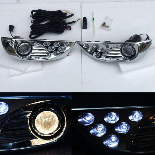 LED フロント フォグランプ デイタイムランニングライト 適用: トヨタ ランドクルーザー プラド 120 FJ120 LC120 2003 2004 2005 2006 2007 AL-MM-4764 AL