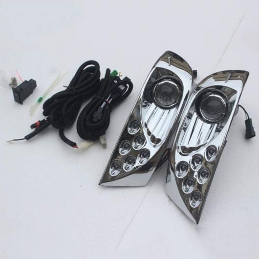 LED フロント フォグランプ デイタイムランニングライト 適用: トヨタ ランドクルーザー プラド 120 FJ120 LC120 2003 2004 2005 2006 2007 AL-MM-4764 AL_2