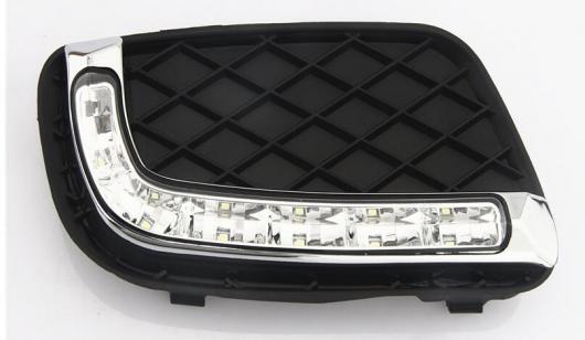 LED DRL デイタイムランニングライト 適用: ベンツ スマート フォーツー用 2008-2011 LED DRL デイタイム ランニング ライト フォグ ヘッド AL-MM-5479 AL_1