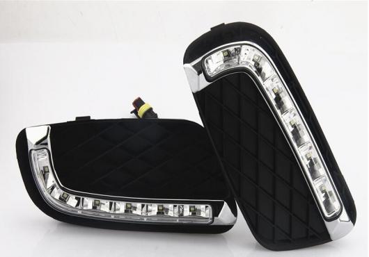 LED DRL デイタイムランニングライト 適用: ベンツ スマート フォーツー用 2008-2011 LED DRL デイタイム ランニング ライト フォグ ヘッド AL-MM-5479 AL_2