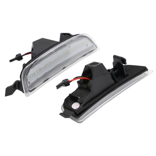 2ピース レッド リア LED サイド バンパー リフレクター サイドマーカー ライト 適用: クリア コネクタ・スモーク コネクタ AL-MM-5484 AL_5