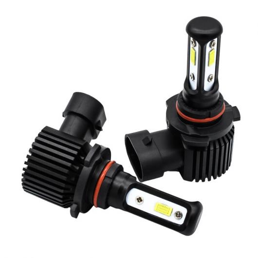 2ピース ホワイト 9005 9006 3-SMD LED 360° ビーム アングル デイタイム ランニング/ハイ ビーム ライト バルブ ハイ パワー AL-MM-5717 AL