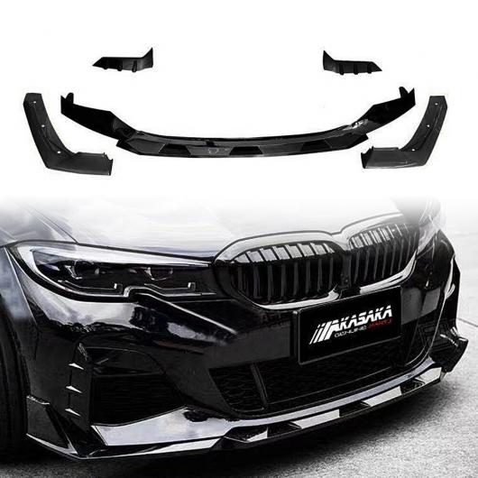 �t�����g �o���p�[ �X�|�C���[ ���b�v �K�p: BMW GEN 3�V���[�Y G20 G28 2019-2020 330i M340I M�X�|�[�c �X�v���b�^ ����u���b�N �u���b�N AL-MM-7952 AL