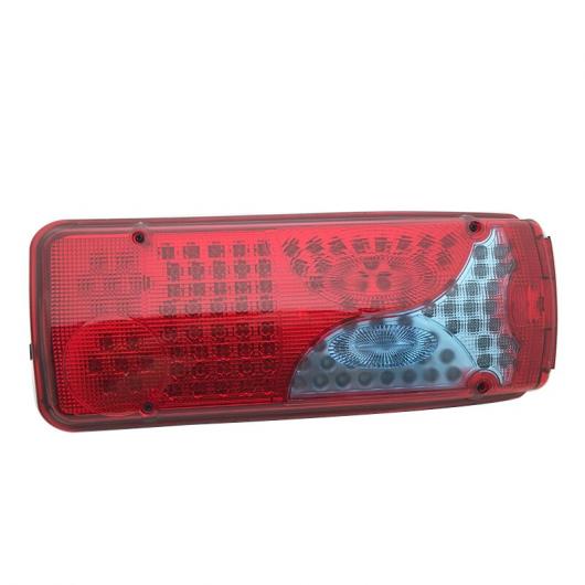 2ピース 24V LED テールライト テールライト リア ブレーキ ライト シグナル ランプ 適用: MAN DAF TGX スカニア 2ピース AL-MM-8383 AL_1