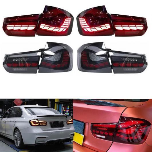 テール ライト アセンブリ 適用: 12-18 BMW 3シリーズ F30 F80 2013-2018 LED テール タイプA ブラック・タイプA レッド AL-MM-8400 AL_7