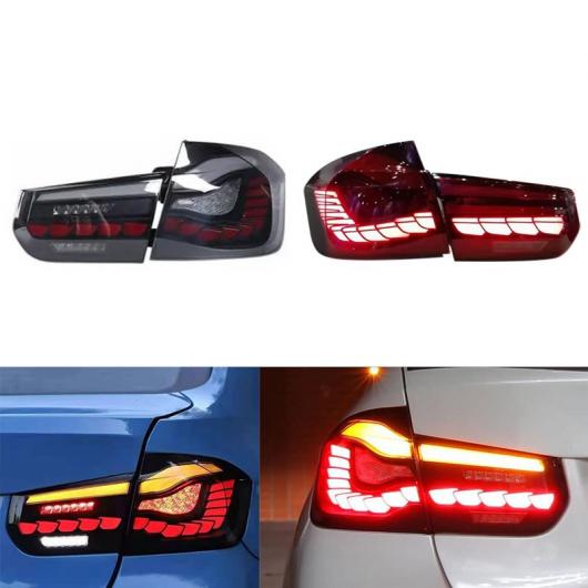 テール ライト アセンブリ 適用: 12-18 BMW 3シリーズ F30 F80 2013-2018 LED テール タイプA ブラック・タイプA レッド AL-MM-8400 AL_4