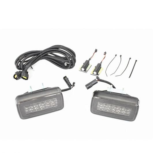 W463 リア バンパー ライト 適用: MB Gクラス W463 G450 G500 G550 G55 G63 リフレクター リア バンパー ランプ レッド ブラック・レッド AL-NN-5575 ALの画像