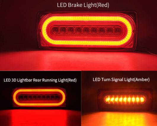 ダイナミック スモーク LED テールライト 適用: 90-15 ベンツ Gクラス W463 G500 G550 G55 AMG アセンブリ キット ウインカー リア フォグ AL-NN-5583 AL