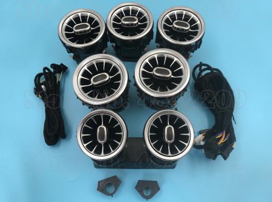 適用: メルセデス・ベンツ 通気口 タービン ノズル ランプ W176 W205 W213 W222 W447 W117 W156 X253 LED ライト セット 10 AL-NN-6027 AL