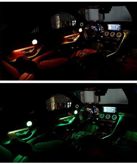 LED ネオン ノズル ランプ 適用: メルセデス・ベンツ A/C/E/S/V/CLA/GLA/GLC W176 W205 W213 W222 W447 W117 W156 W205 X253 19-21 AL-NN-6051 ALの画像