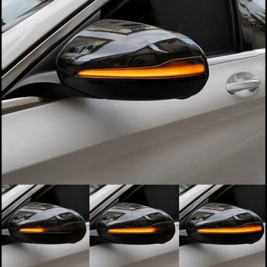 適用: メルセデス・ベンツ C E S GLC W205 X253 W213 W222 V クラス W447 LED ダイナミック サイド ウイング ブルー イエロー AL-NN-6242 AL