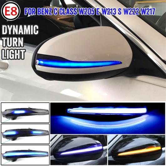 LED ダイナミック サイド ターンシグナルライト ウインカー サイド ウイング 2ピース ブラック・2ピース イエロー ブルー AL-NN-8546 AL_7