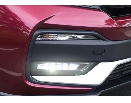バンパー ヘッドライト 適用: ホンダ HRV HR-V デイタイム ライト ベゼル/ヴェゼル ホワイト イエロー ホンダ HRV 2019-2021 AL-OO-0046 ALの画像