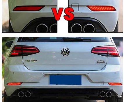 ダイナミック 2018-2020 LED バンパー GOLF7.5 テールライト ゴルフ7 リア ライト ゴルフ 7 タイプ001 VW ゴルフ 7.5 2018-2020 LED AL-OO-0182 AL_5