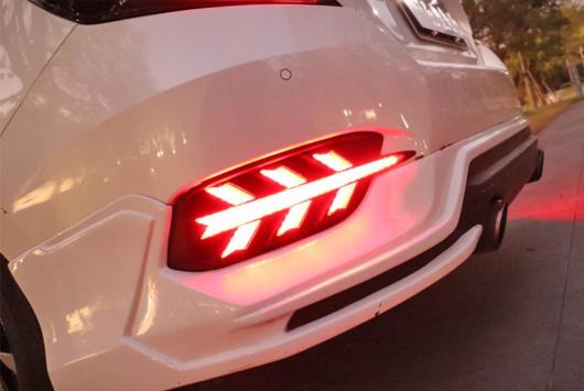 テールライト 適用: ホンダ シビック リア ライト 2016-2021 LED DRL デイタイム タイプ001 ホンダ シビック セダン 2016-2021 AL-OO-0201 AL_4