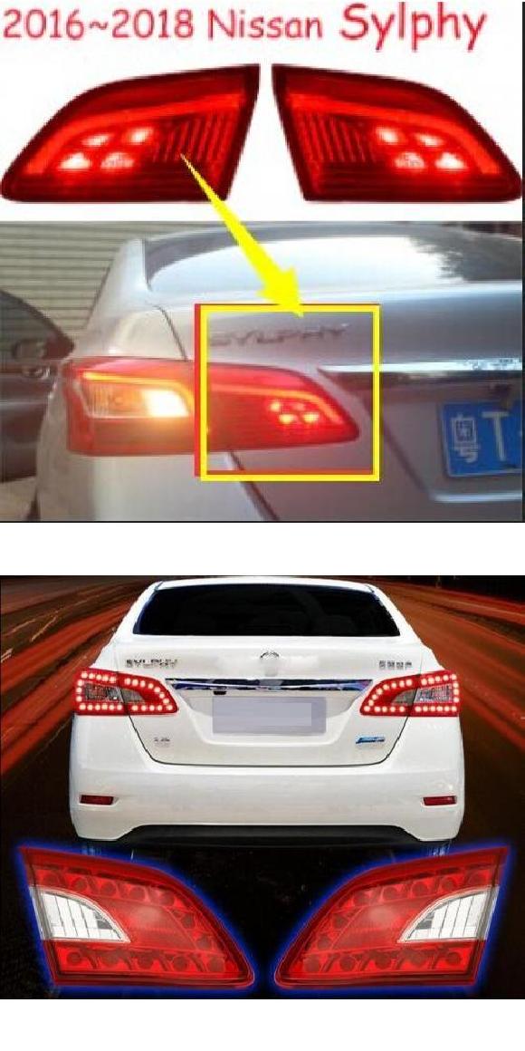 2ピース インナー 適用: 日産 シルフ セントラ テールライト 2016-2019・2012-2015 日産 シルフ セントラ 2ピース AL-OO-0573 AL