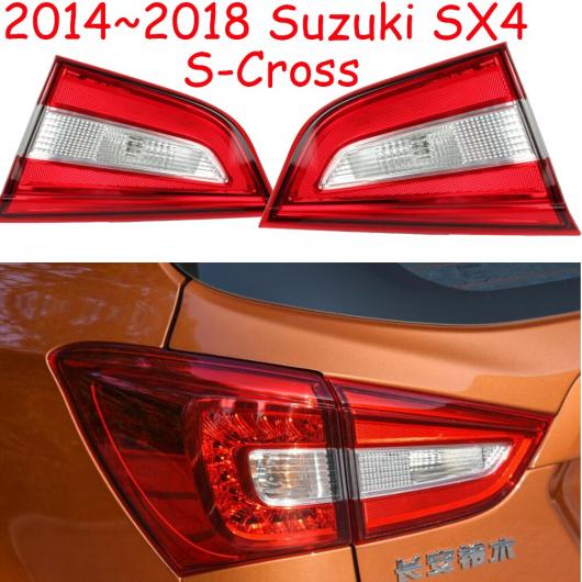 1ピース 適用: 1ピース 左 インナー・1ピース 右 インナー スズキ SX4 Sクロス 2014-2018 ハロゲン テールライト AL-OO-0601 AL_7