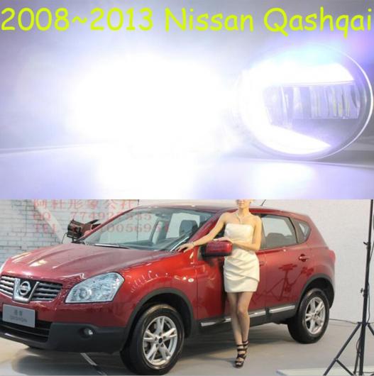 バンパー ランプ 2010-2105 マーチ〜2008-2103 キャシュカイ 日産 LED フォグランプ ワイヤー スイッチオンオフ AL-OO-0623 ALの画像