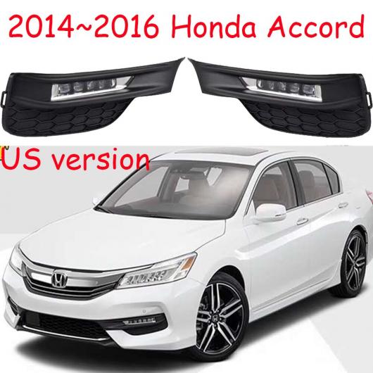 US バージョン バンパー ランプ 適用: ホンダ アコード デイタイム ライト LED 2014-2016 ホワイト ホンダ アコード 2014-2016 US仕様 AL-OO-0640 AL
