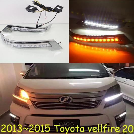 バンパー ヘッドライト 適用: トヨタ ヴェルファイア デイタイム ライト 20 30 2013-2015 トヨタ ヴェルファイア 2013-2015 20 AL-OO-0683 ALの画像