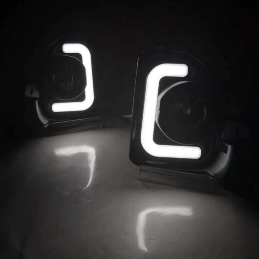 LED デイタイム ランニング ライト フォグ ランプ 適用: ハイエース 2014-2018 LED 右側 1ピース・左側 1ピース AL-OO-0924 AL｜apagency02｜07