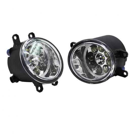 4000lm フォグライト LED デビル アイ DRL H11 12V スタイリング 適用: トヨタ RAV4 ハイランダー カローラ レンズ LED フォグライト AL-OO-0936 AL_4