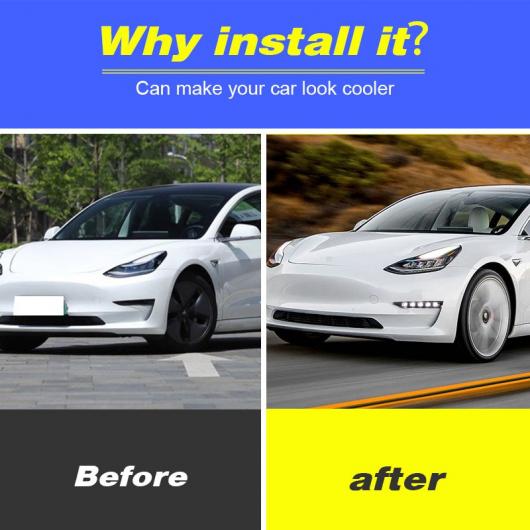 適用: テスラ/TESLA モデル 3 LED ヘッドライト DRL デイタイムランニングライト フォグライト ダイナミック ホワイト ロー バージョン AL-OO-1221 ALの画像