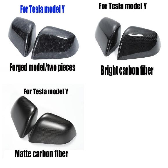 �K�p: 2021 �e�X��/TESLA ���f�� Y �J�[�{���t�@�C�o�[ �o�b�N�~���[ �~���[ �J�o�[ �t�H�[�W���O�`�}�b�g�J�[�{���� AL-OO-1365 AL