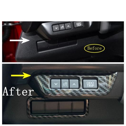 ヘッド ライト ランプ スイッチ ボタン パネル カバー トリム カーボン調 ABS インテリア アクセサリー 適用: レクサス UX 200  250H 2019-2022 AL-OO-5180 AL