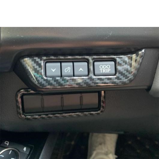 ヘッド ライト ランプ スイッチ ボタン パネル カバー トリム カーボン調 ABS インテリア アクセサリー 適用: レクサス UX 200  250H 2019-2022 AL-OO-5180 AL