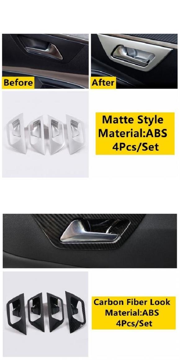 �K�p: �v�W���[/PEUGEOT 3008 5008 GT 2017-2022 �X�e�����X �X�`�[�� �C���e���A �h�A �}�b�g �X�^�C���E�J�[�{���� AL-OO-5404 AL
