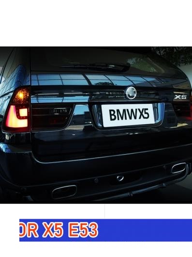テール ランプ 適用: BMW X5 LED テールライト 1998-2006 E53 リア フォグ ブレーキ ウインカー レッド・スモーク AL-OO-7845 AL_6