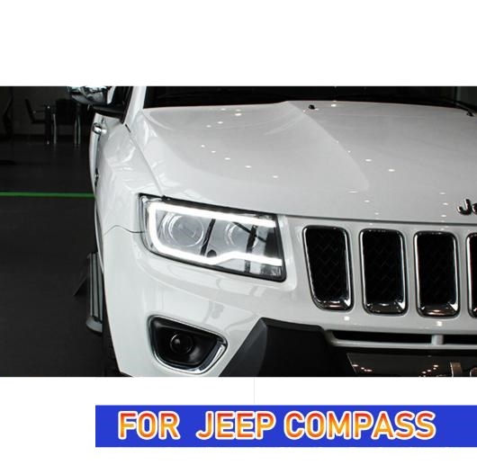 ヘッド ランプ 適用: ジープ/JEEP コンパス LED ヘッドライト 2011