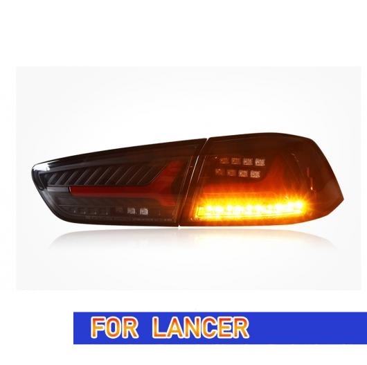 テール ランプ 適用: 三菱 ランサー LED テールライト 2009-2016 ランサー EX リア フォグ ブレーキ ウインカー AL-OO-8243 AL_4