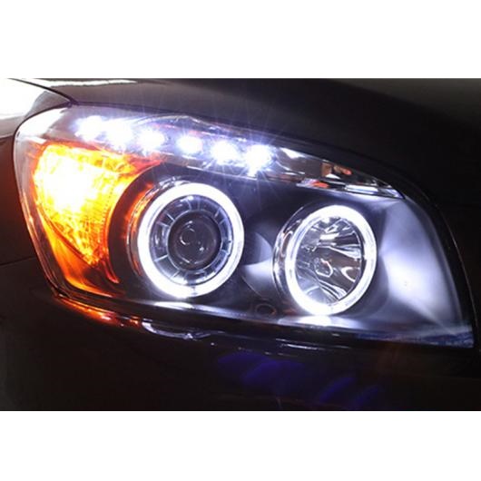 ヘッドライト アセンブリ 適用: トヨタ RAV4 2009-2013 RAV4 LED エンジェル アイ DRL Q5 バイキセノン レンズ ハロゲン ヘッドライト AL-OO-8294 AL