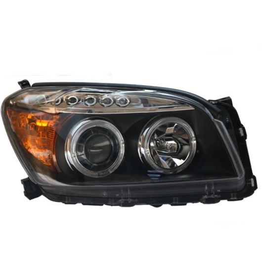 ヘッドライト アセンブリ 適用: トヨタ RAV4 2009-2013 RAV4 LED エンジェル アイ DRL Q5 バイキセノン レンズ H7 キセノン LED 6000K AL-OO-8294 AL