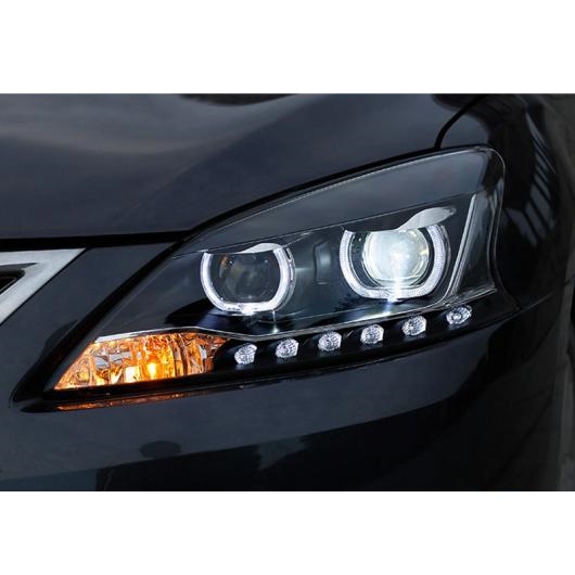 適用: 日産 シルフ ヘッドライト 2012-2015 セントラ LED ヘッドライト LED DRL 4300K キセノン〜8000K キセノン AL-OO-8322 AL