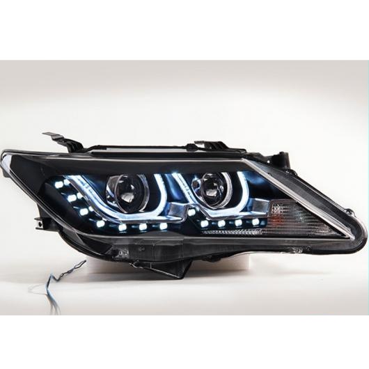 適用: トヨタ 2012-2014 カムリ ヘッドライト カムリ LED ヘッドライト LED DRL HID ヘッドランプ ハロゲン ヘッドライト AL-OO-8374 AL