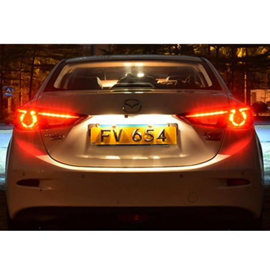 適用: MAZDA3 テール ライト 2014-2018 MAZDA3 アクセラ セダン LED テール ランプ LED DRL シグナル ブレーキ リバース AL-OO-8409 AL_1