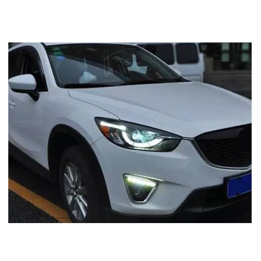 適用: マツダ CX-5 ヘッドライト 2013-2018 CX-5 LED ヘッドライト LED DRL 5 バイキセノン LED バルブ イン ロー ビーム AL-OO-8433 AL_3
