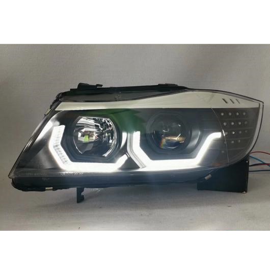 ヘッドライト 適用: BMW E90 330i 320i 318i LED エンジェルアイ HID 4300K ロー ビーム〜HID 8000K ロー ビーム AL-OO-8469 AL_1