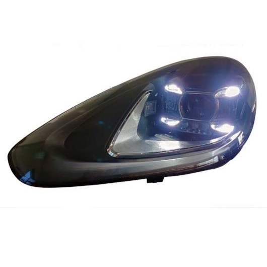 スタイル オール LED ヘッドライト 適用: ポルシェ/PORSCHE カイエン 11-14 カイエン ヘッド ランプ LED DRL レンズ ダブル ビーム H7 左・右 AL-OO-8475 AL_1