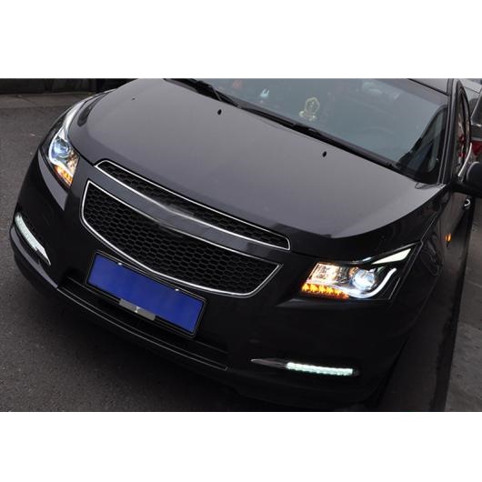 ヘッド ランプ 適用: シボレー/CHEVROLET クルーズ ヘッドライト 2009-2015 LED ヘッドライト DRL Q5 ロー ビームバルブなし AL-OO-8496 AL