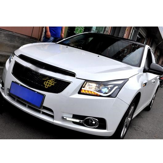 ヘッド ランプ 適用: シボレー/CHEVROLET クルーズ ヘッドライト 2009-2015 LED ヘッドライト DRL Q5 ロー ビームバルブなし AL-OO-8496 AL