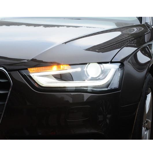 適用: アウディ/AUDI A4 2014 2015 ヘッドライト ハイ 構成 A4 B9 LED DRL レンズ ダブル ビーム H7 HID キセノン バイキセノン 4300K〜8000K AL-OO-8838 AL
